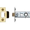 Heritage Brass Standard Duty 2.5 Inch Or 3 Inch Tubular Latches (Bolt Through), Polished Brass