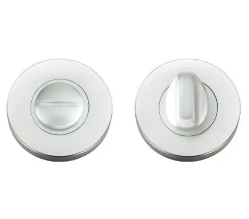 Zoo Hardware Architectural Aluminium Turn & Release, Satin Aluminium
