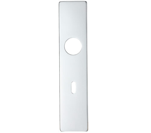 Architectural Aluminium Long Cover Plates, Satin Aluminium (sold in pairs)