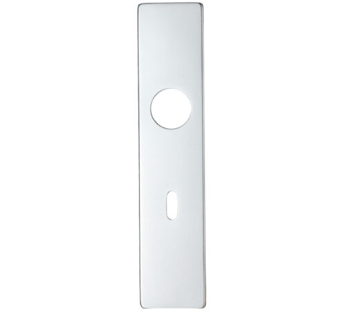 Architectural Aluminium Long Cover Plates, Satin Aluminium (sold in pairs)