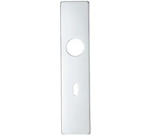 Architectural Aluminium Long Cover Plates, Satin Aluminium (sold in pairs)