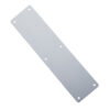 Zoo Hardware Architectural Aluminium Finger Plates (75Mm - 300Mm To 650Mm, Satin Aluminium