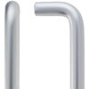 Zoo Hardware Architectural Aluminium D Pull Handles (19Mm Or 22Mm Bar Diameter), Satin Aluminium