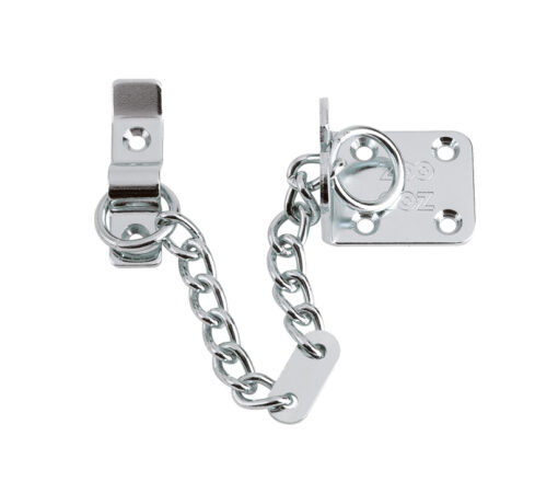 Zoo Hardware Heavy Duty Door Chain (200Mm Length), Polished Chrome