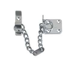 Zoo Hardware Heavy Duty Door Chain (200Mm Length), Satin Chrome - Zab15Sc