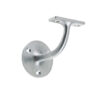 Zoo Hardware Heavyweight Handrail Bracket, Satin Chrome