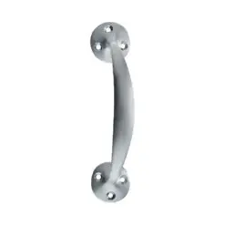 Zoo Hardware Victorian Bow Handle, Satin Chrome