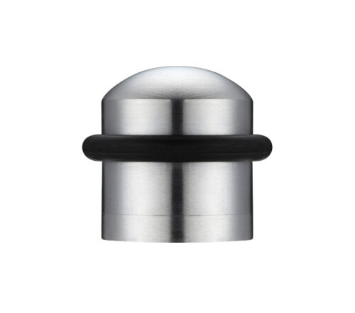 Zoo Hardware Domed Floor Mounted Door Stop, Satin Chrome