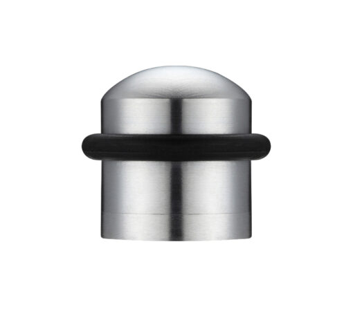 Zoo Hardware Domed Floor Mounted Door Stop, Satin Chrome