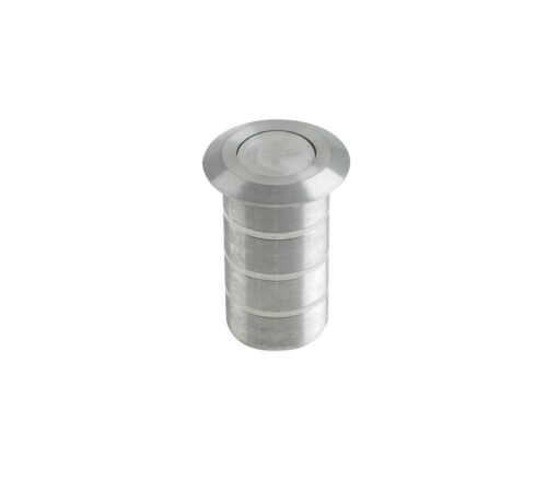 Zoo Hardware Zas Dust Excluding Socket For Flush Bolts (Concrete), Satin Stainless Steel