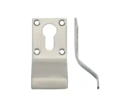Zoo Hardware Zas Cylinder Latch Pull Euro Profile (88Mm X 43Mm), Satin Stainless Steel