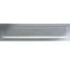 Zoo Hardware Zas Letter Plate (340Mm X 76Mm), Satin Stainless Steel