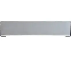 Zoo Hardware Zas Letter Tidy (345Mm X 75Mm), Satin Stainless Steel