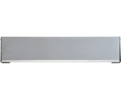 Zoo Hardware Zas Letter Tidy (345Mm X 75Mm), Satin Stainless Steel