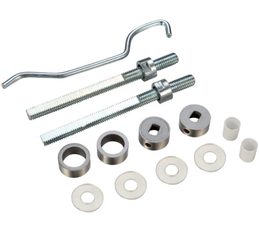 Zoo Hardware Back To Back Fixing Pack For 22Mm Pull Handles, Satin Stainless Steel