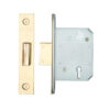 Zoo Hardware British Standard 5 Lever Dead Lock (64Mm Or 76Mm), Pvd Stainless Brass