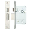 Zoo Hardware British Standard 5 Lever Sash Lock (64Mm Or 76Mm), Satin Stainless Steel