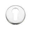 Zoo Hardware Contract Aluminium Euro Profile Escutcheon, Satin Aluminium