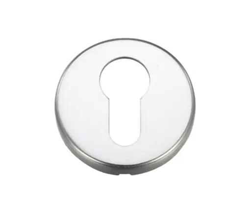 Zoo Hardware Contract Aluminium Euro Profile Escutcheon, Satin Aluminium