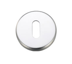 Zoo Hardware Contract Aluminium Standard Profile Escutcheon, Satin Aluminium