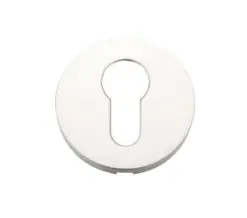Zoo Hardware Zcs Architectural Euro Profile Escutcheon, Polished Stainless Steel
