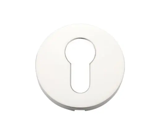 Zoo Hardware Zcs Architectural Euro Profile Escutcheon, Polished Stainless Steel