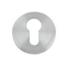 Zoo Hardware Zcs Architectural Euro Profile Escutcheon, Satin Stainless Steel