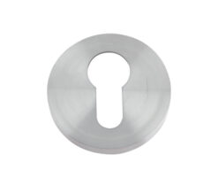 Zoo Hardware Zcs Architectural Euro Profile Escutcheon, Satin Stainless Steel