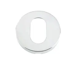 Zoo Hardware Zcs Architectural Oval Profile Escutcheon, Polished Stainless Steel