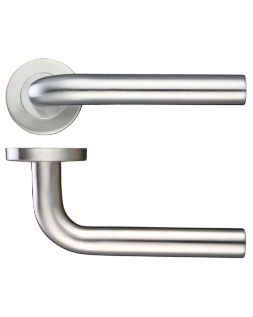 19mm Radius Lever - Push On Rose - 52mm Dia - Grade 201