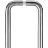 Zoo Hardware Zcs2D Contract Back To Back Pull Handles (19Mm Bar Diameter), Satin Stainless Steel