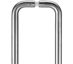 Zoo Hardware Zcs2D Contract Back To Back Pull Handles (19Mm Bar Diameter), Satin Stainless Steel