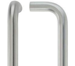 Zoo Hardware Zcs2 Contract D Pull Handles (19Mm Or 22Mm Bar Diameter), Satin Stainless Steel