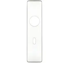 ZCS Architectural Short Cover Plates, Polished Stainless Steel (sold in pairs)