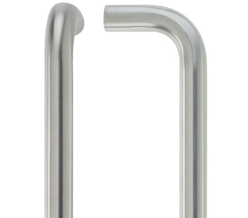 Zoo Hardware Zcsd Architectural D Pull Handle (19Mm Or 21Mm Bar Diameter), Satin Stainless Steel