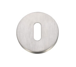 Zoo Hardware Zg4S Standard Profile Key Escutcheon, Satin Stainless Steel