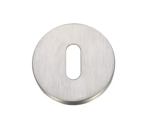 Zoo Hardware Zg4S Standard Profile Key Escutcheon, Satin Stainless Steel