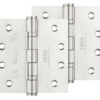 Zoo Hardware 4 Inch Grade 13 Ball Bearing Hinge, Satin Stainless Steel (Sold In Pairs)