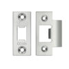 Zoo Hardware Face Plate And Strike Plate Accessory Pack, Satin Stainless Steel