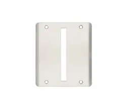 Zoo Hardware Vier Din Spare Double Strike To Suit Roller, Satin Stainless Steel