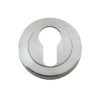 Zoo Hardware Zps Euro Profile Escutcheon, Satin Stainless Steel