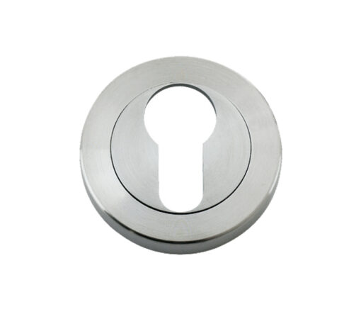 Zoo Hardware Zps Euro Profile Escutcheon, Satin Stainless Steel