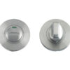 Zoo Hardware Zps Bathroom Turn & Release With Indicator, Satin Stainless Steel