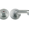 Zoo Hardware Zps Disabled Bathroom Turn & Release With Indicator & Rtd Lever, Satin Stainless Steel