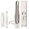 Zoo Hardware Zps Facility Indicator Door Handle, Satin Stainless Steel