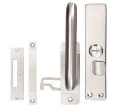 Zoo Hardware Zps Facility Indicator Door Handle, Satin Stainless Steel