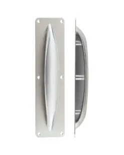 ZPSALP ANTI LIGATURE PULL HANDLE ON BACKPLATE