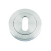 Zoo Hardware Stanza Standard Profile Escutcheon, Satin Chrome