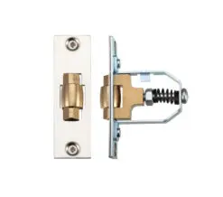 Zoo Hardware Adjustable Roller Latch (76Mm), Polished Nickel