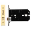 Zoo Hardware Horizontal Bathroom Lock (127Mm Or 152Mm), Pvd Stainless Brass